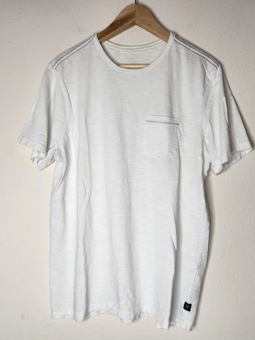 Roark Mens Large 3 Lot Black White Sage Organic Cotton Short Sleeve Shirts